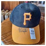 Autographed Manny Sanguillen pirates baseball cap