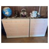 2 vintage/painted dressers ** no contents **-