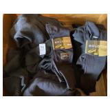 Drawer full of menï¿½s black socks