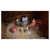 Bottle Caps, Drain Cleaner and Vintage Bottles