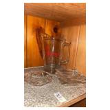 Glass Ashtrays, Slim Jim Pitcher