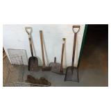 Shovels, Axe, Pick, Chain, etc.