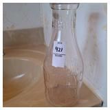 Crowley milk Co one quart glass bottle
