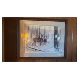 Deer Framed Picture