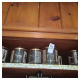 Vintage "Roaring Twenties lowball whiskey glasses