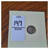 1945 United States Mercury Dime