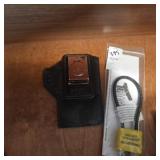 Bianchi International black leather