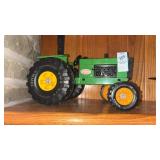Vintage Pressed Steel Tonka Toys Green Tractor ~