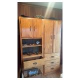 Wooden Cabinet NO CONTENTS