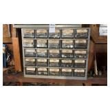 2 Hardware Organizers with Contents