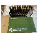 Remington 30 06 Springfield shells and spent
