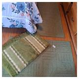 Three runner rugs, one 61x22, 41x24,70x28