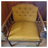 Vintage Rare Stateville Caned Chair