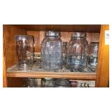 Lot of Mason Jars