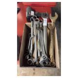 Tray Lot of Wrenches