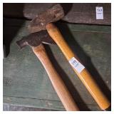 Hammer and hatchet