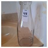 The H.W. walker Co somerset pa one quart glass