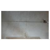 Vintage Metal Fishing Rod