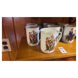 Norman Rockwell Mugs