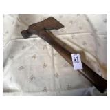 vintage roofing hatchet/shingling hammer