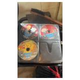 Case of DVDs