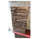 3 Wooden Crates