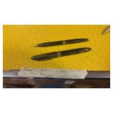 sheaffer valiant fountain pen and pencil