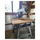 Craftsman radial arm saw 10in