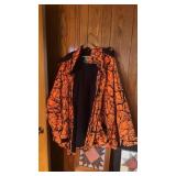 Cabelas 4XL Camo Orange Jacket