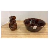 Bennington Bowl and Art Pitcher