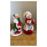 Annalee handcrafted  Christmas dolls