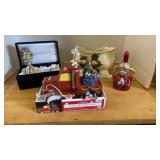 Holiday bells, 7ï¿½ï¿½ steam truck and sleigh planter