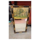 Mt. Vernon ?  picture mirror. 24 x 12ï¿½ï¿½