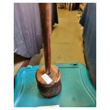 Mallet used to Hammer wooden pegs in the