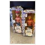 2 Whereï¿½s Waldo  & Wenda dolls