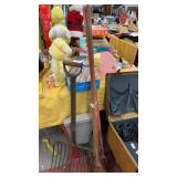 Post Hole Digger and Pitch Fork