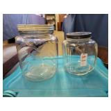 2 storage jars