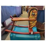Vintage childs rocking chair