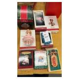 8 hallmark keepsake ornaments