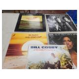 Assortment of rock albums