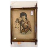 Currier & Ives Print