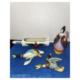 Vintage hanging wall planters - lot of 4