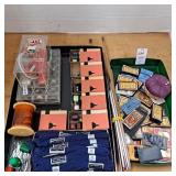 vintage sewing kit,vintage sewing needle books