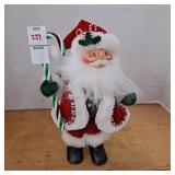 Vintage Annalee 9 inch peppermint Santa