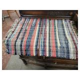 Rag rug 34in. X 27in.