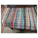 Rag rug 36in. X 26in.