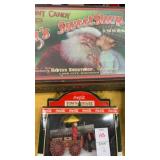 Coca-Cola Ornament & VTG Wooden Candy Box