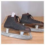 Vintage ice skates Canada tempered steel