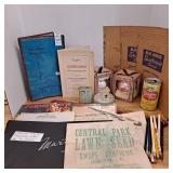 Vintage Johnstown items,Von Lunen's dairy store