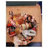 Vintage doll lot, 19 dolls total